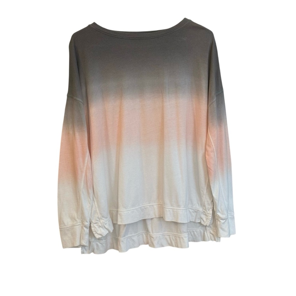 J. JILL Fit Relaxed High-Low Top Ombré Women’s Size Medium Petite